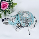 Blue Elephant Candy Jar