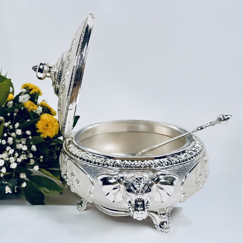 Elephant Motif Candy Jar