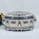 Oval Victorian Keepsake box