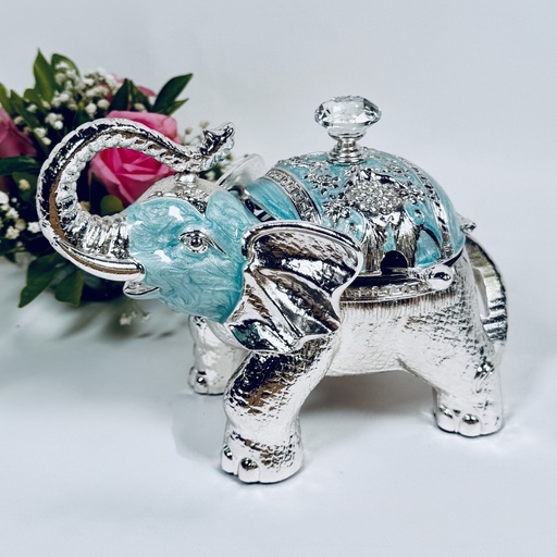 [CBSPGS006] Blue Elephant Candy Jar